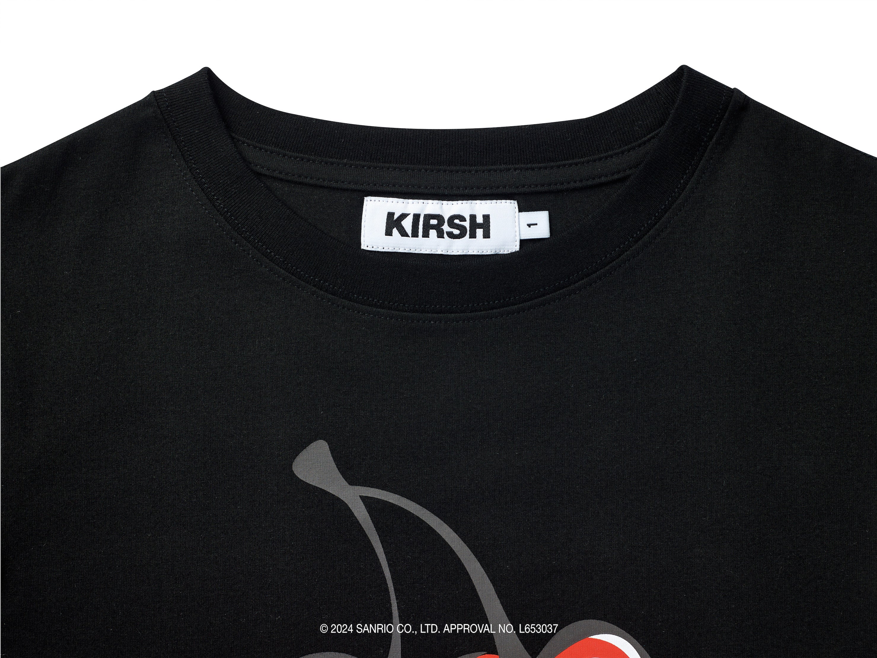 【KIRSH X HELLO KITTY】チェリークロップTシャツ【サーモン】