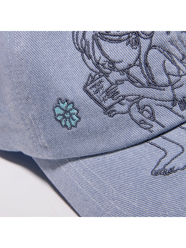 KIRSH X SUNONEBIRD エンブロイダリー ボールキャップ【スカイ】