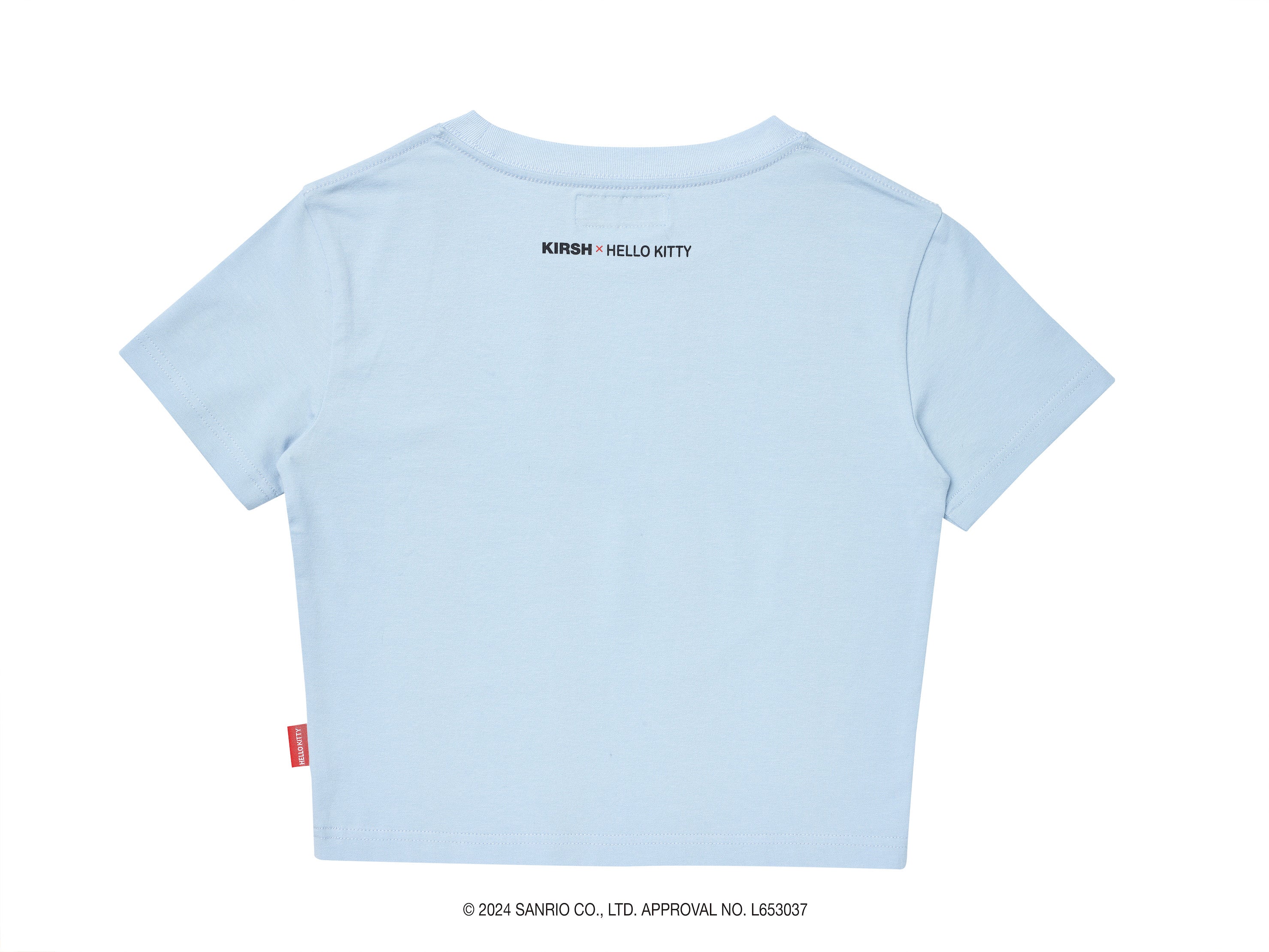 【KIRSH X HELLO KITTY】チェリークロップTシャツ【サーモン】