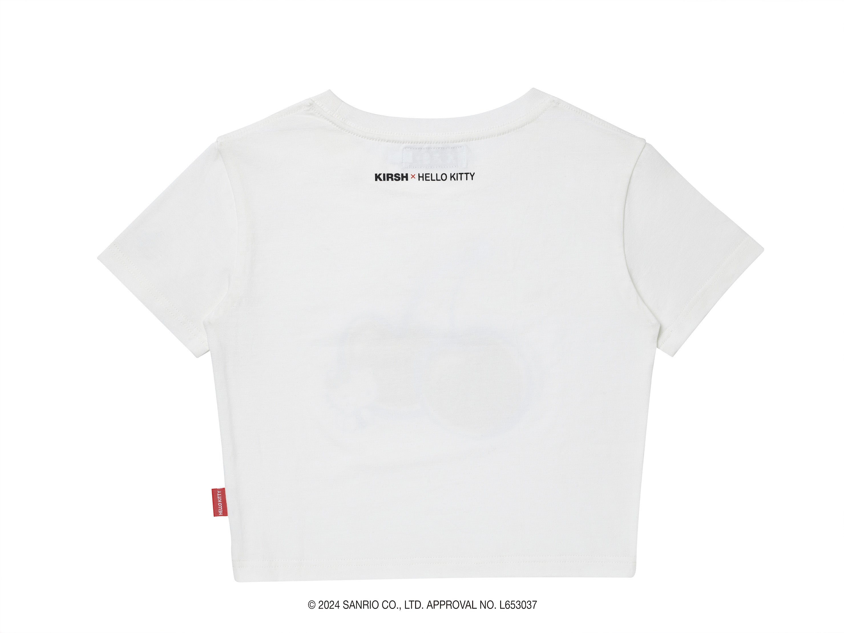 【KIRSH X HELLO KITTY】チェリークロップTシャツ【サーモン】