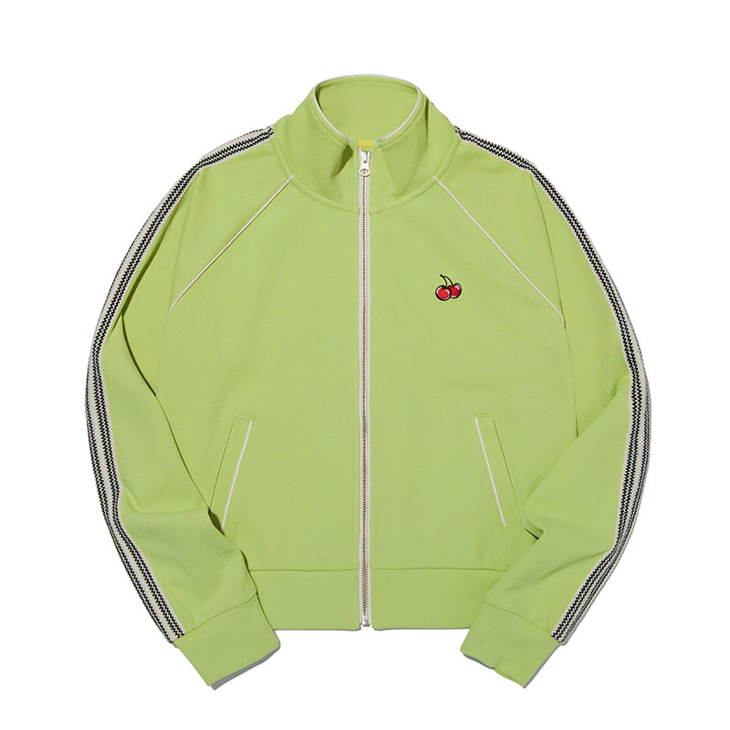 チェリーレーストラッククロップジャンパー【ライム】