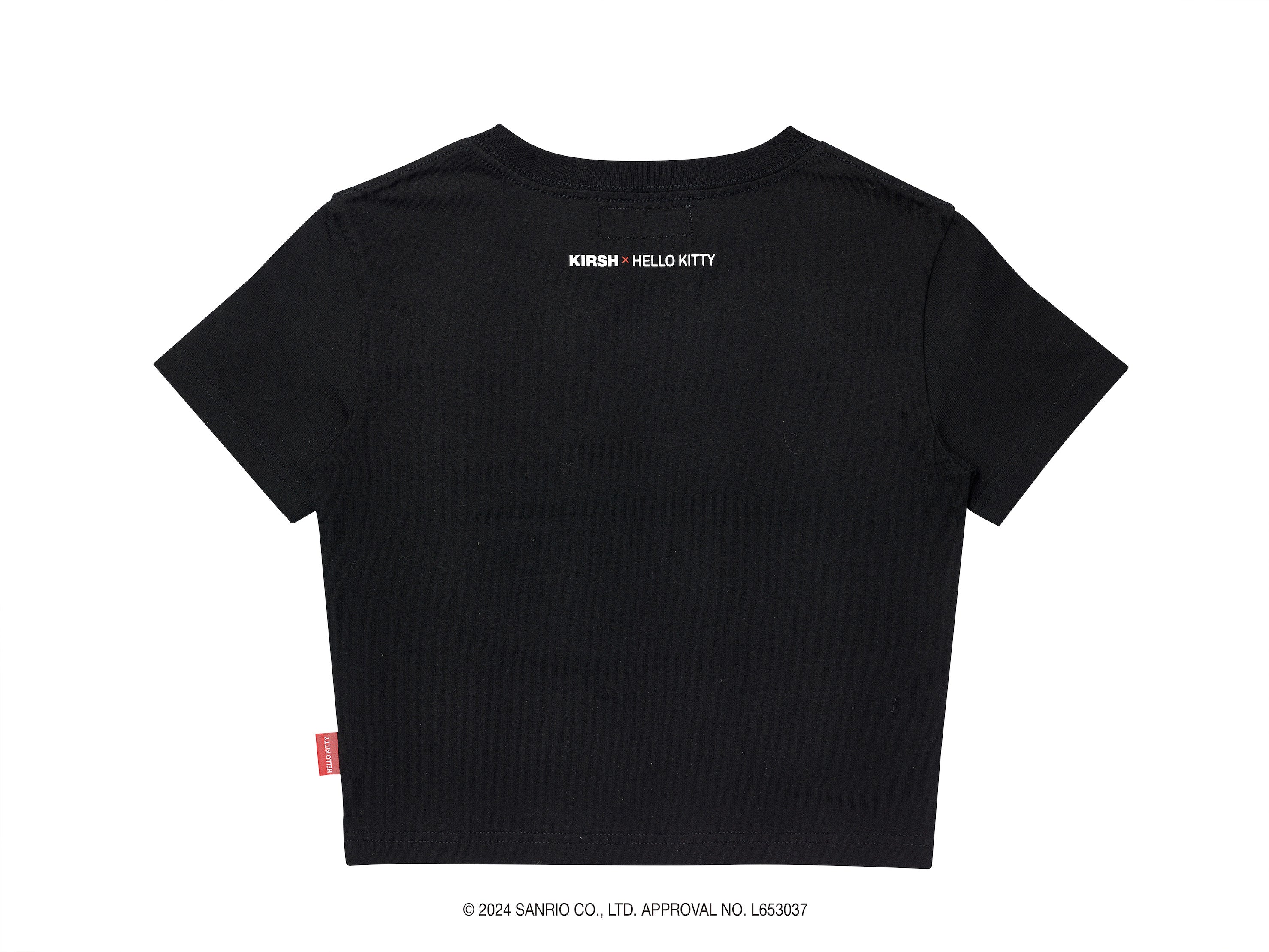 【KIRSH X HELLO KITTY】チェリークロップTシャツ【サーモン】