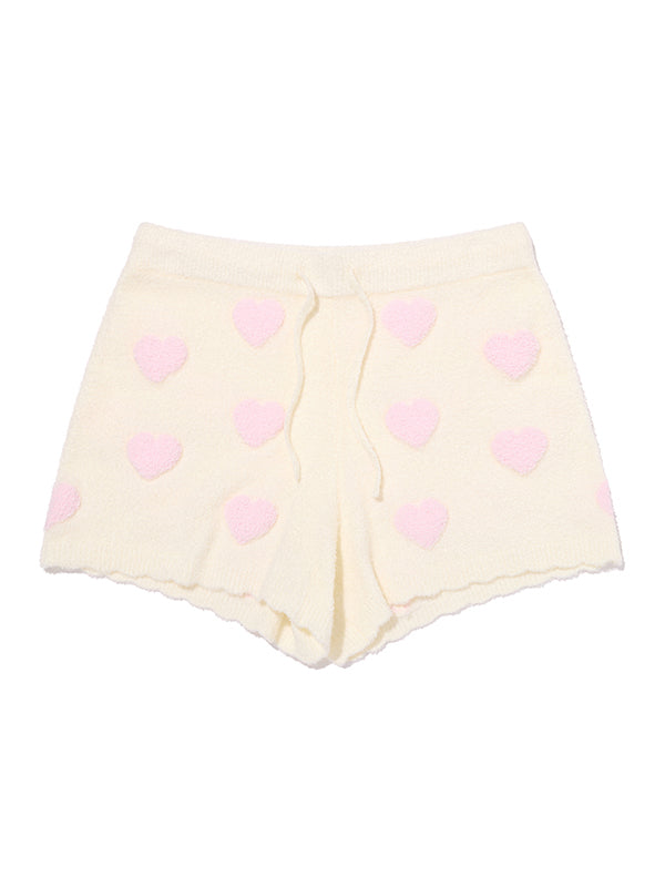 KIRSH メロウソフトタッチニットショーツ【イエロー】