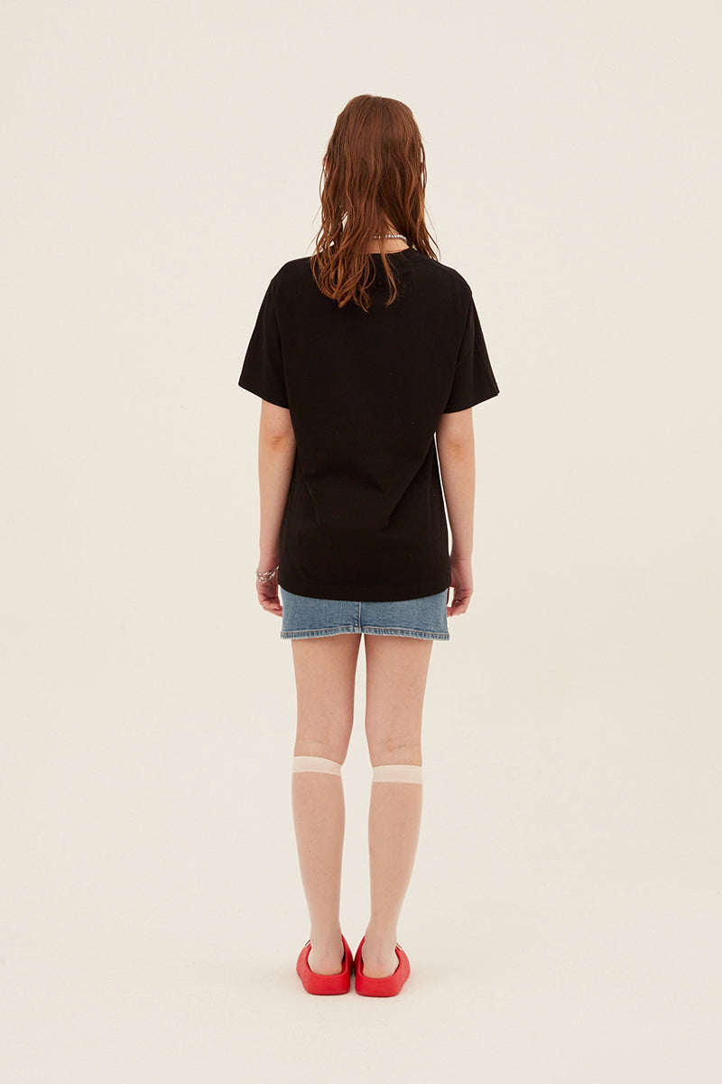 ビックチェリーTシャツ【ホワイト】