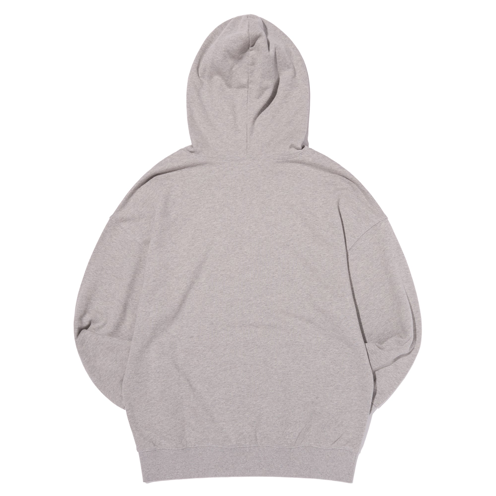 リボンアップリケルーズフィットフーディ【メランジグレー】