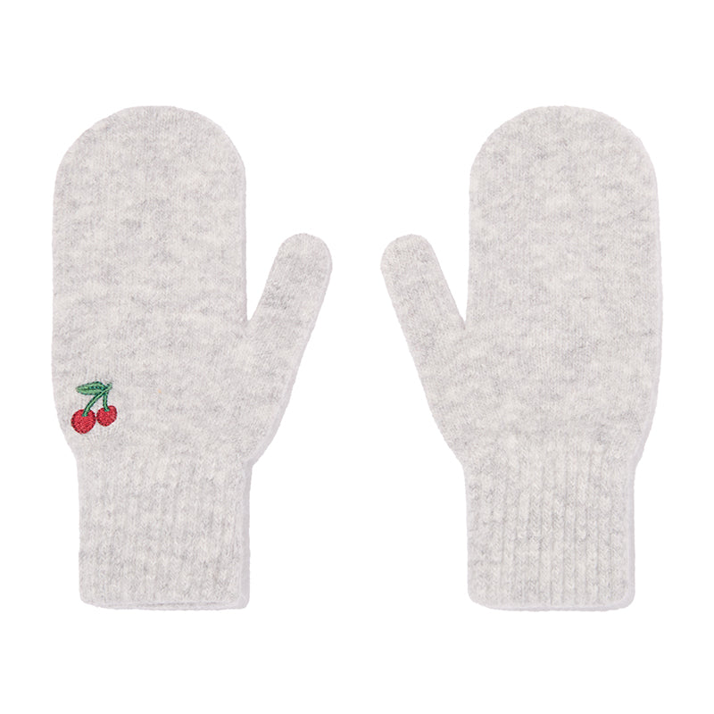 KIRSH X PYITU ニットミトン【グレー】