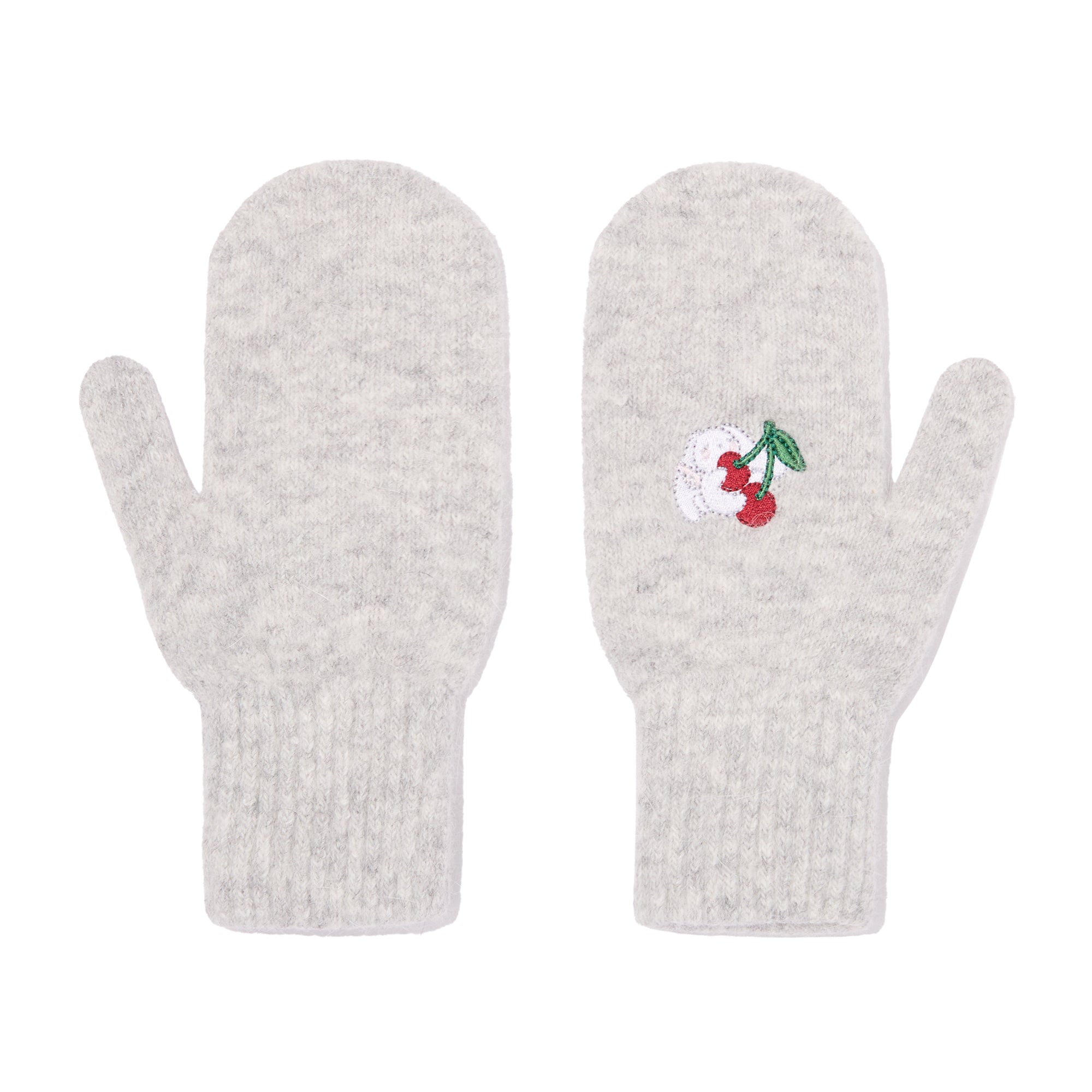 KIRSH X PYITU ニットミトン【グレー】