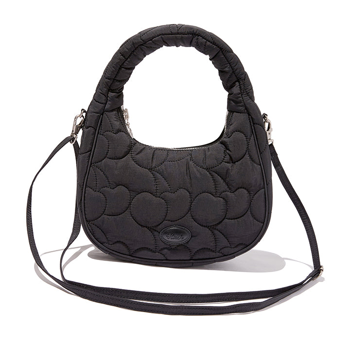 チェリーキルティング2ウェイバッグ【ブラック】