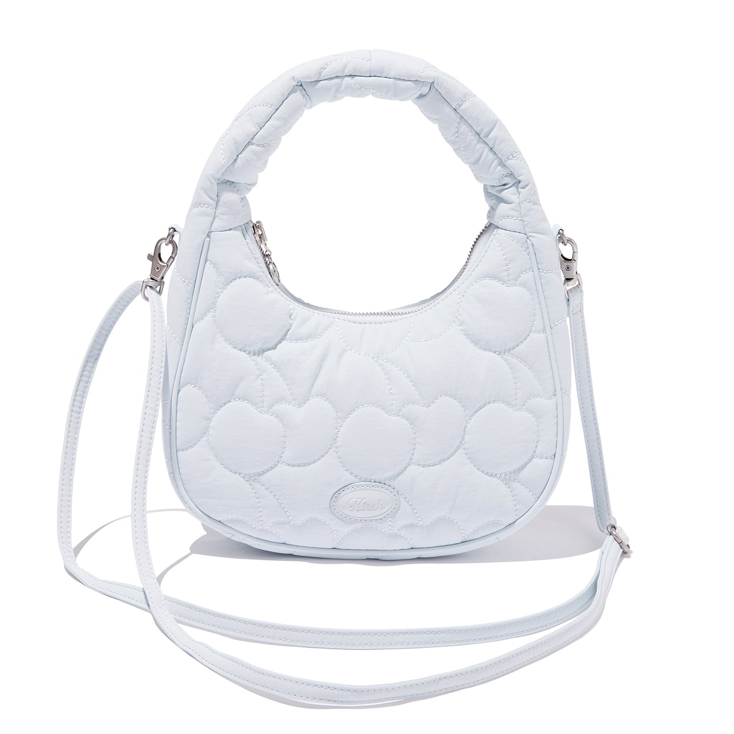 チェリーキルティング2ウェイバッグ【ライトブルー】