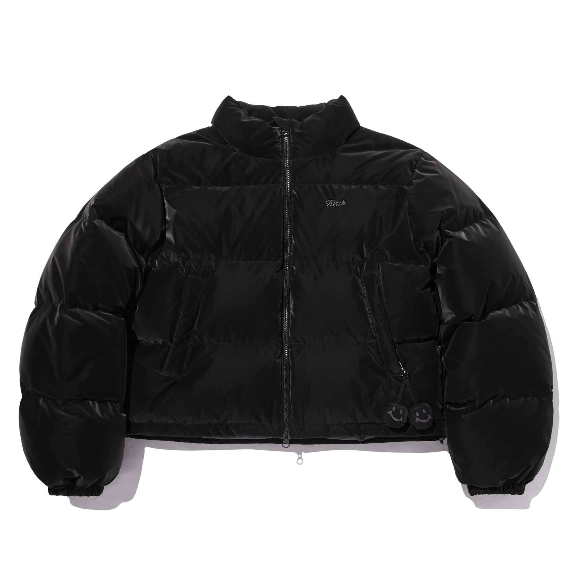 チェリークロップパフダウン【ブラック】