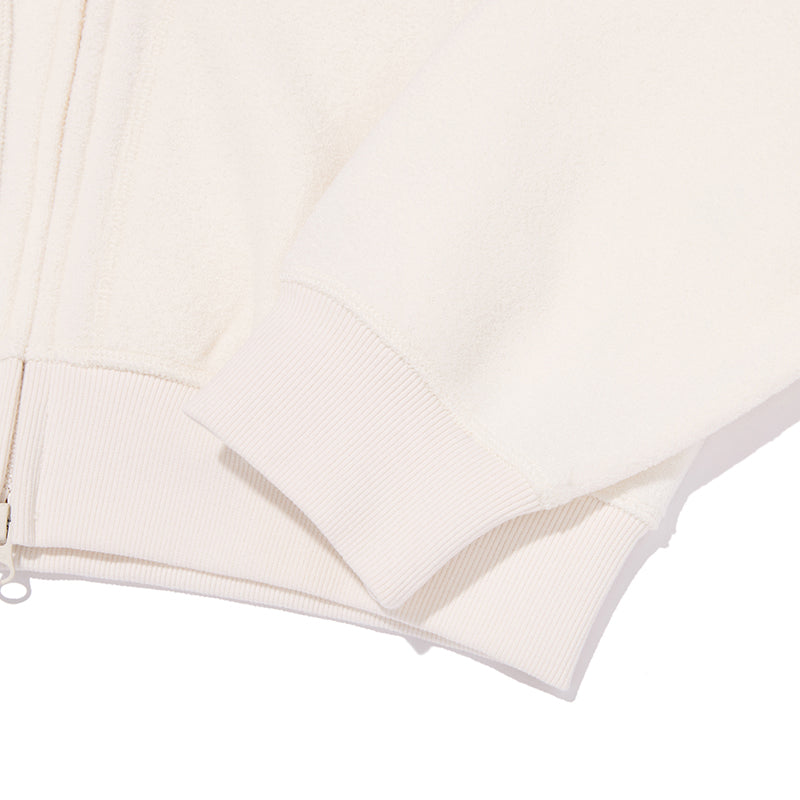 アーチチェリーテリークロップジップアップフーディ【ピンク】