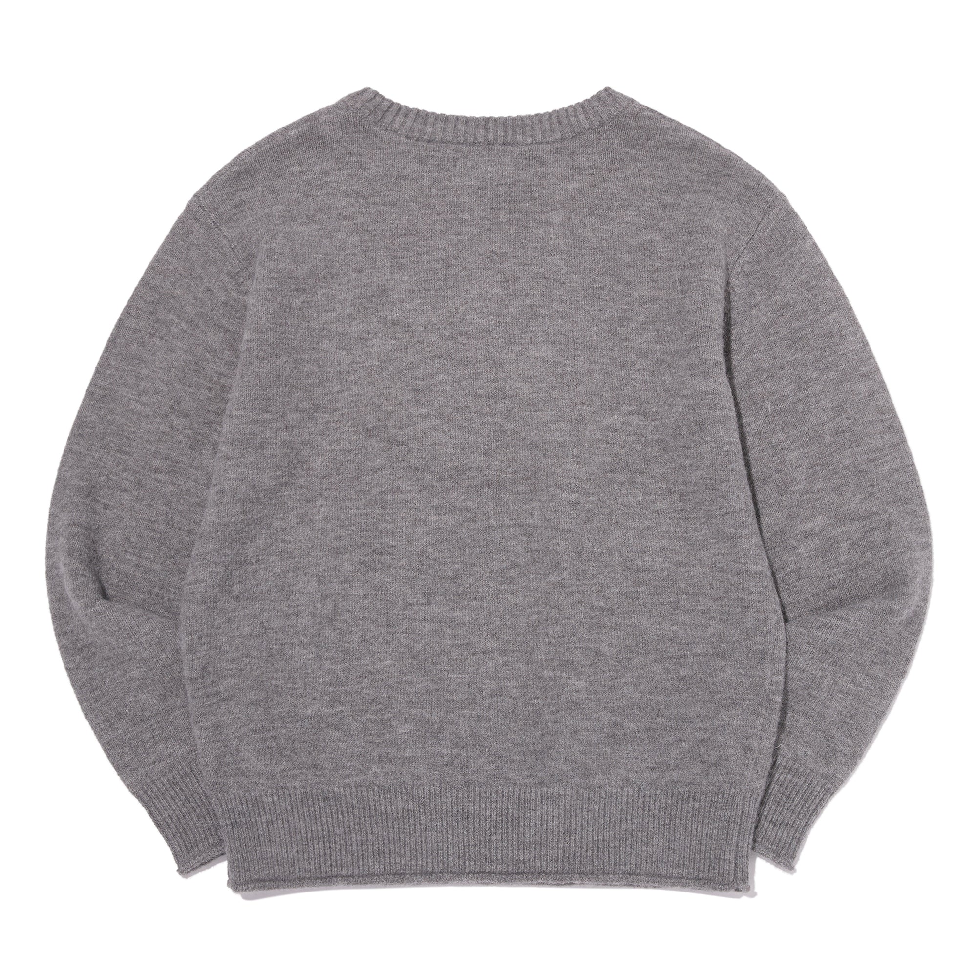 リボンチェリールーズフィットヘアリープルオーバー【アイボリー】