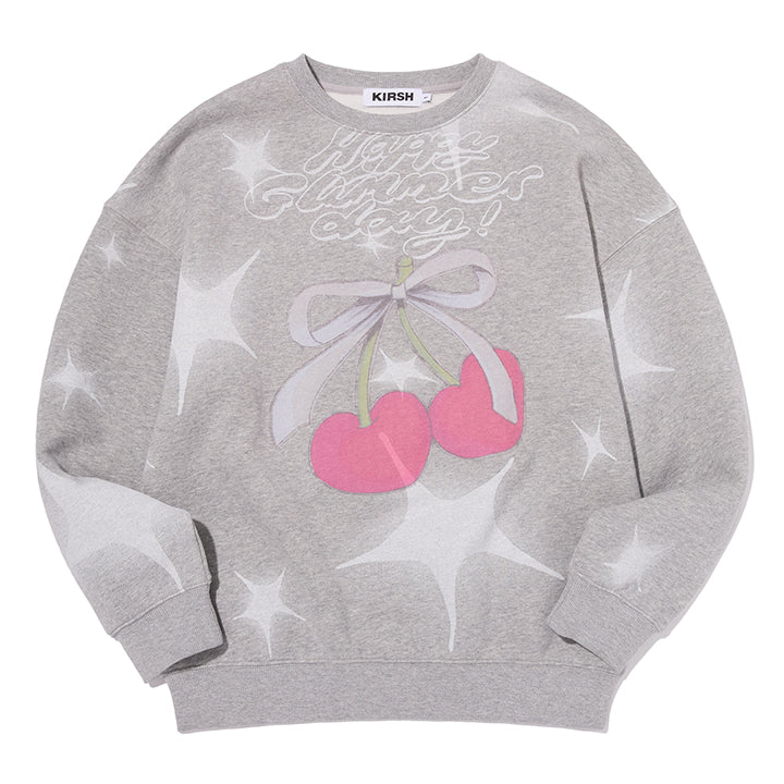KIRSH X PYITU チェリーグラフィックスウェット【グレー】