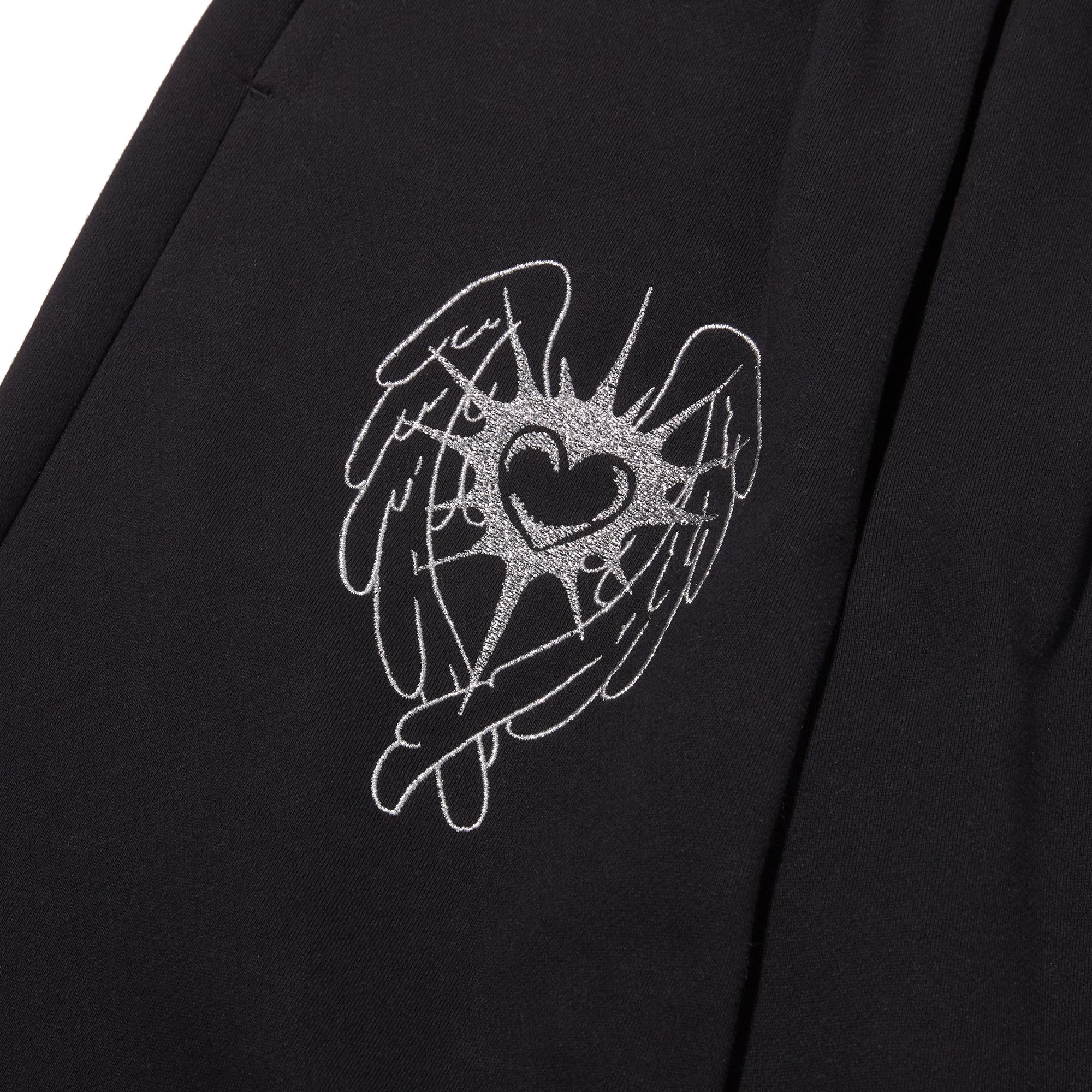 KIRSH X PYITU グラフィックルーズフィットジョガーパンツ 【ブラック】