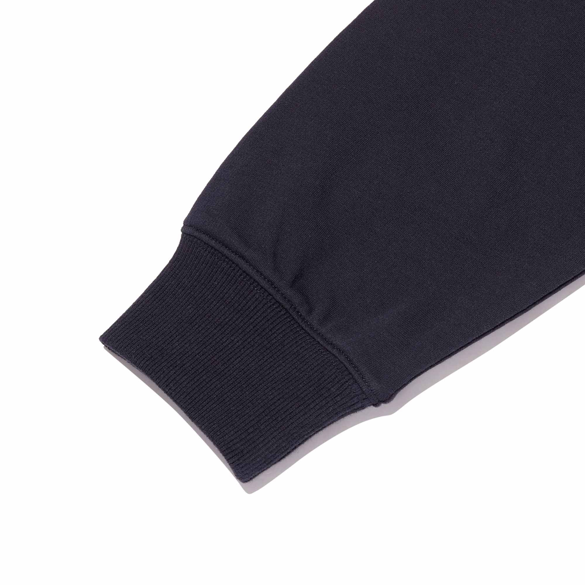 USAチェリー&ハートアップリケ ルーズフィットスウェット【ホワイト】