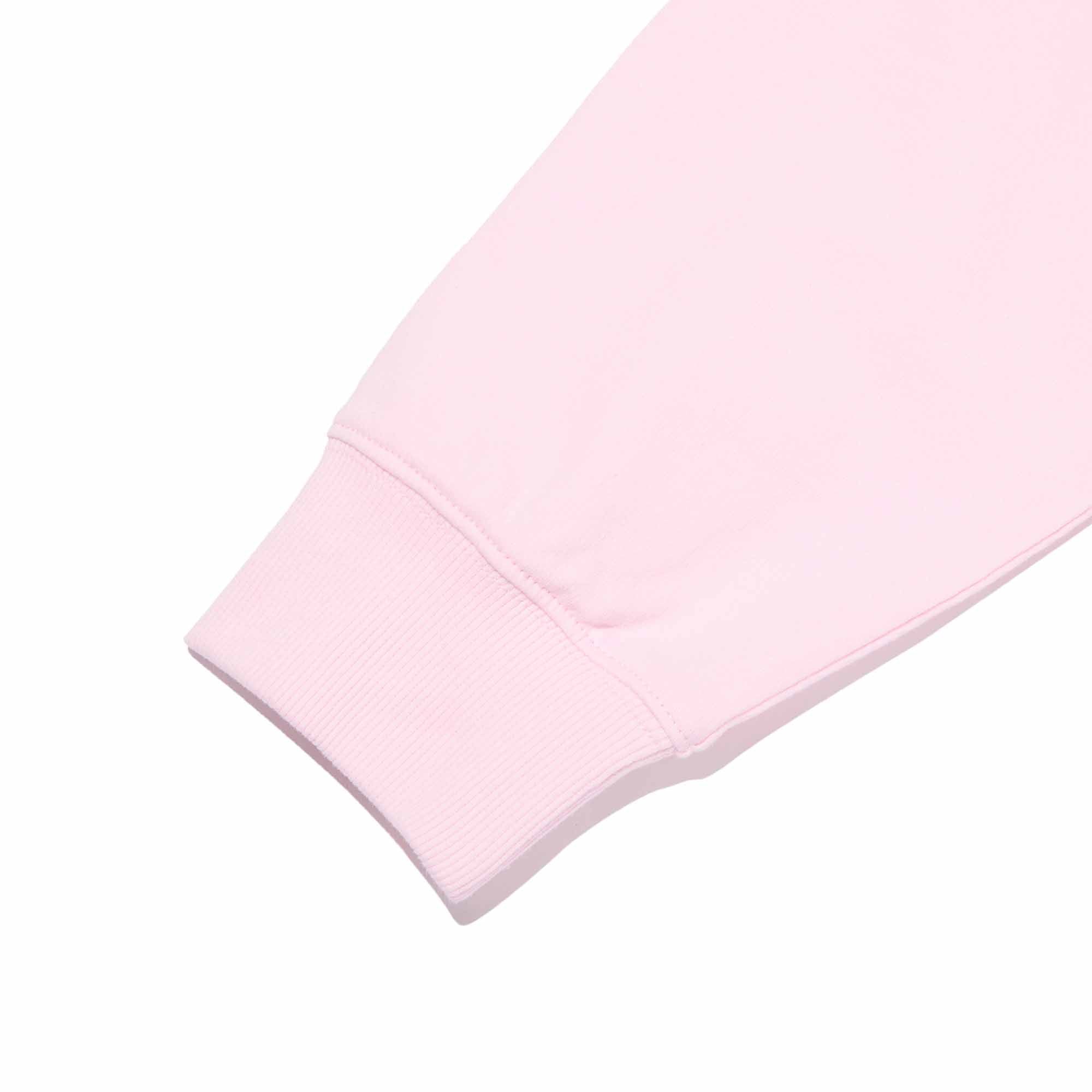 USAチェリー&ハートアップリケ ルーズフィットスウェット【ホワイト】