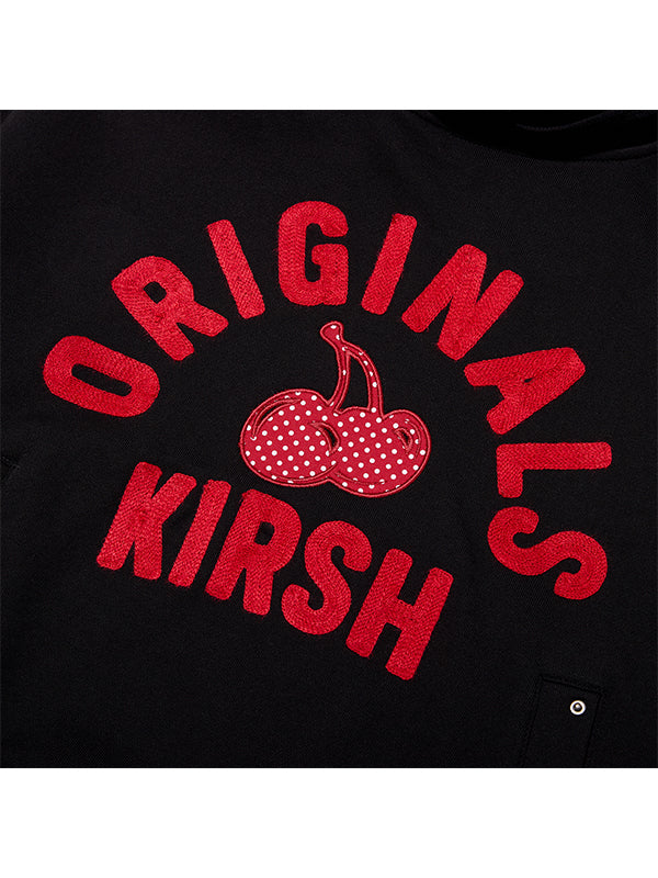 アーチチェリークロップフーディ【ブラック】