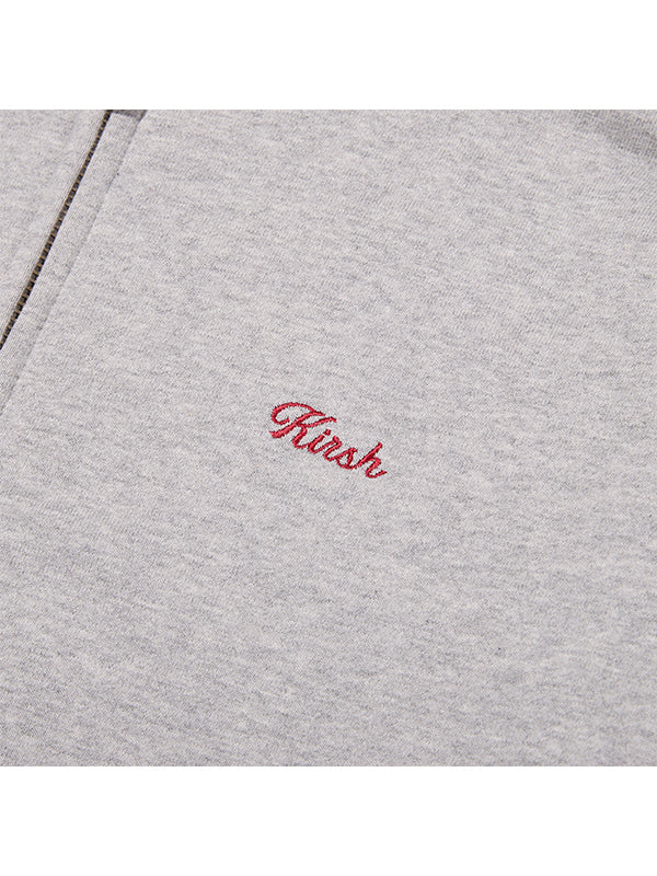 チェリーグラフィックルーズフィットジップアップフーディ【ホワイト】