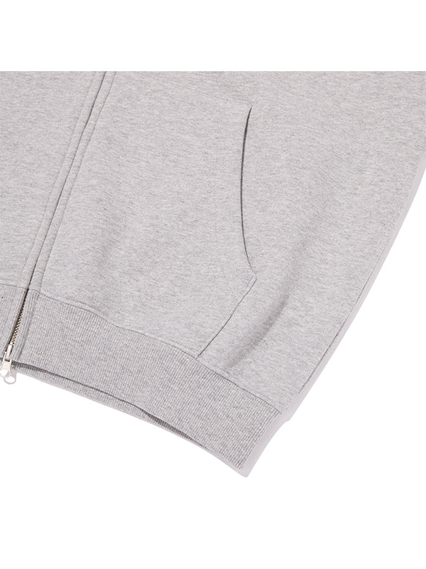 チェリーグラフィックルーズフィットジップアップフーディ【ホワイト】