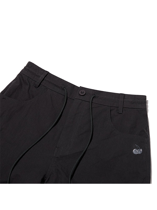 プレーンナイロンカーゴパンツ【カーキ】