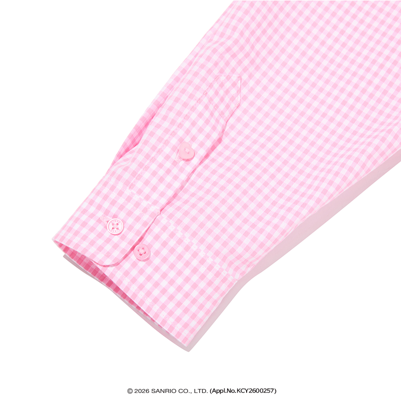 KIRSH X CHARMMYKITTY ルーズフィットサマーシャツ【ピンク】