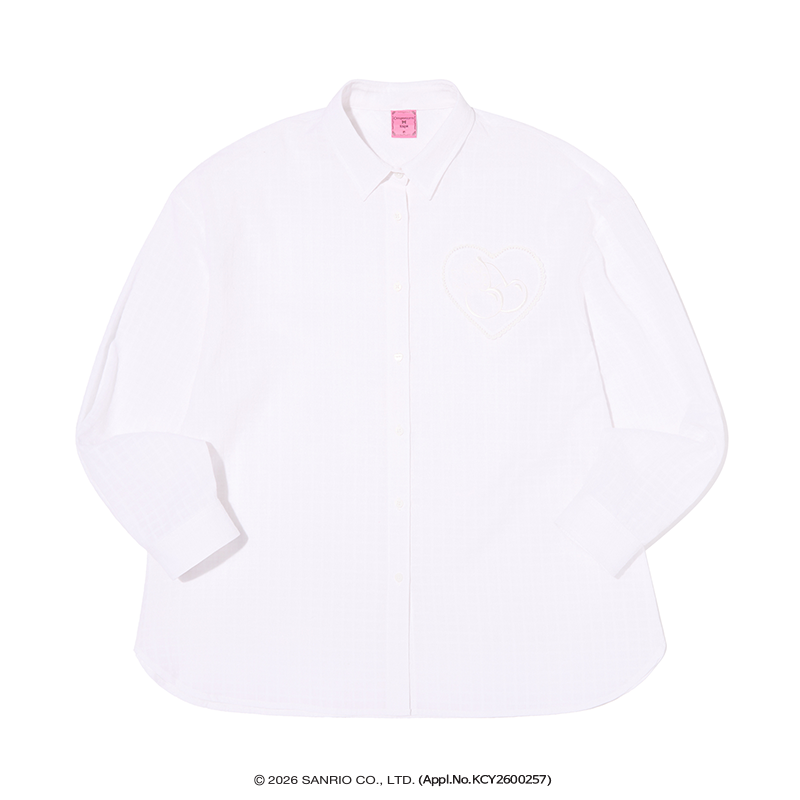 KIRSH X CHARMMYKITTY ルーズフィットサマーシャツ【ピンク】
