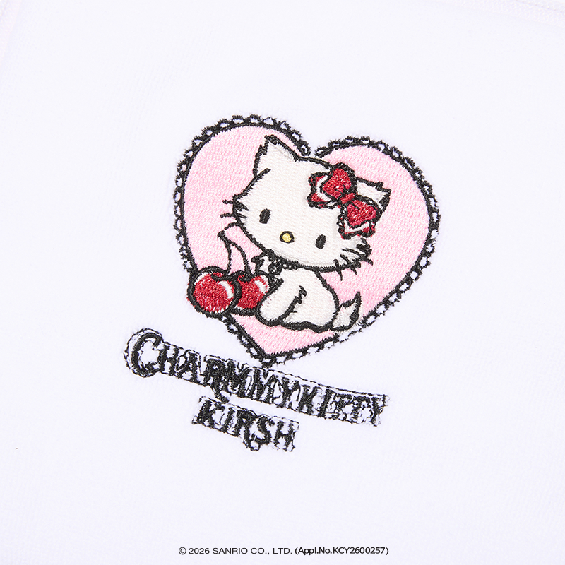 KIRSH X CHARMMYKITTY テリーポーチ【ピンク】