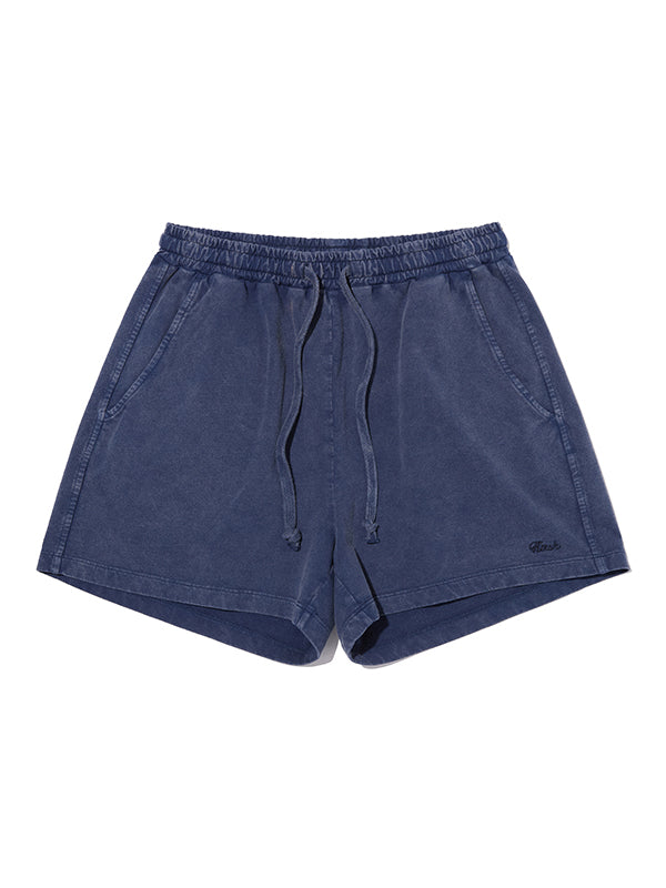 ワーディングピグメントスウェットショーツ【ネイビー】