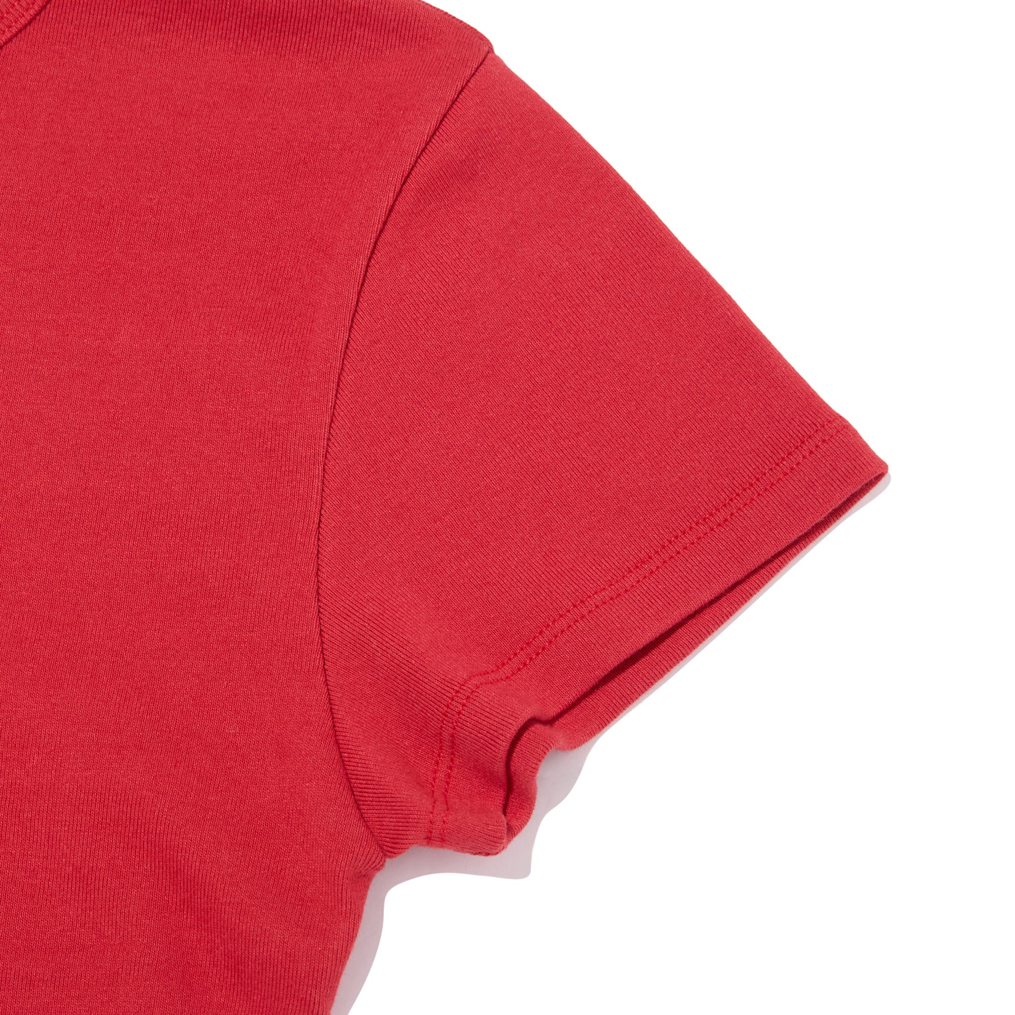 プレーンスリムフィットTシャツ【メランジグレー】