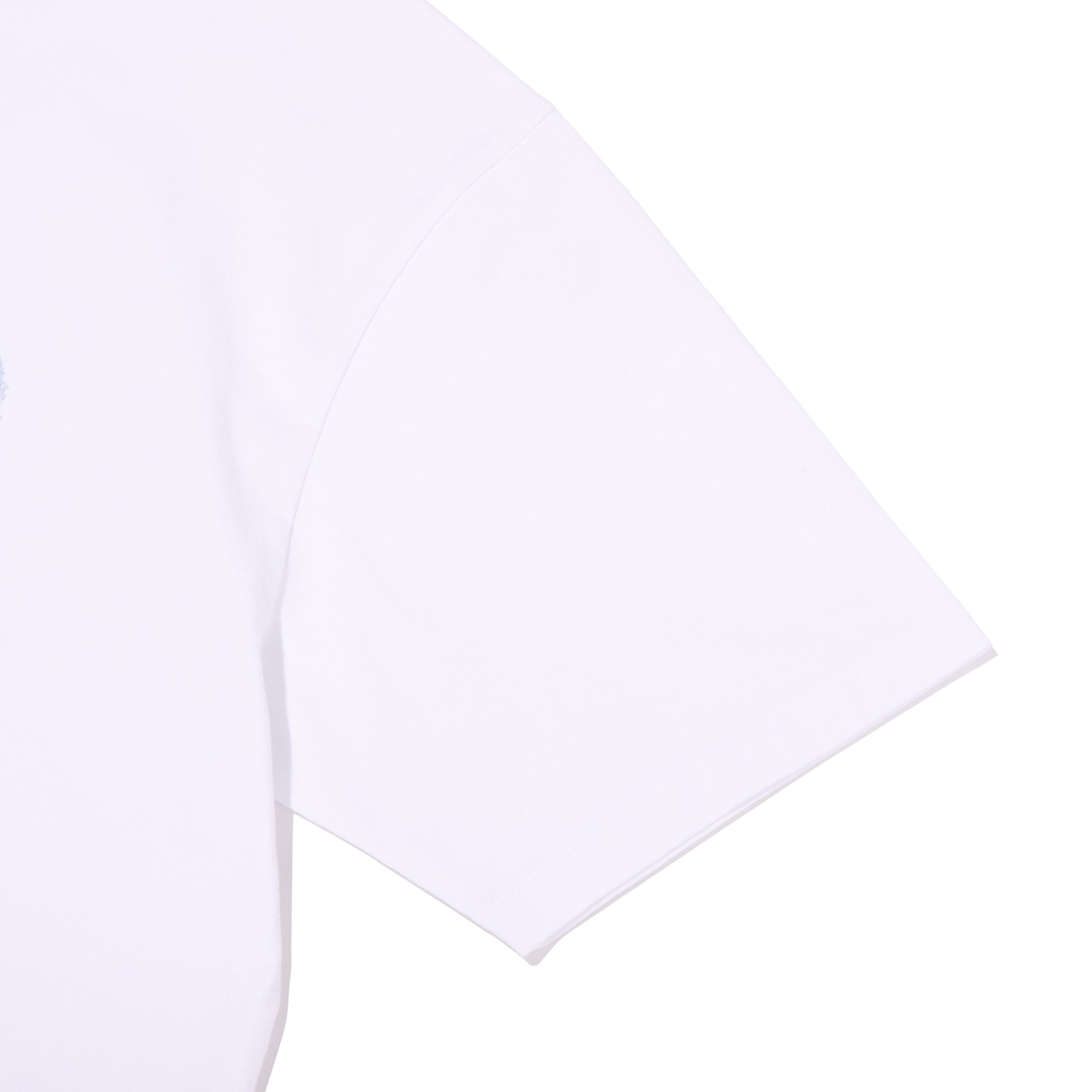 I LOVE KIRSH デニムアップリケ半袖Tシャツ【イエロー】