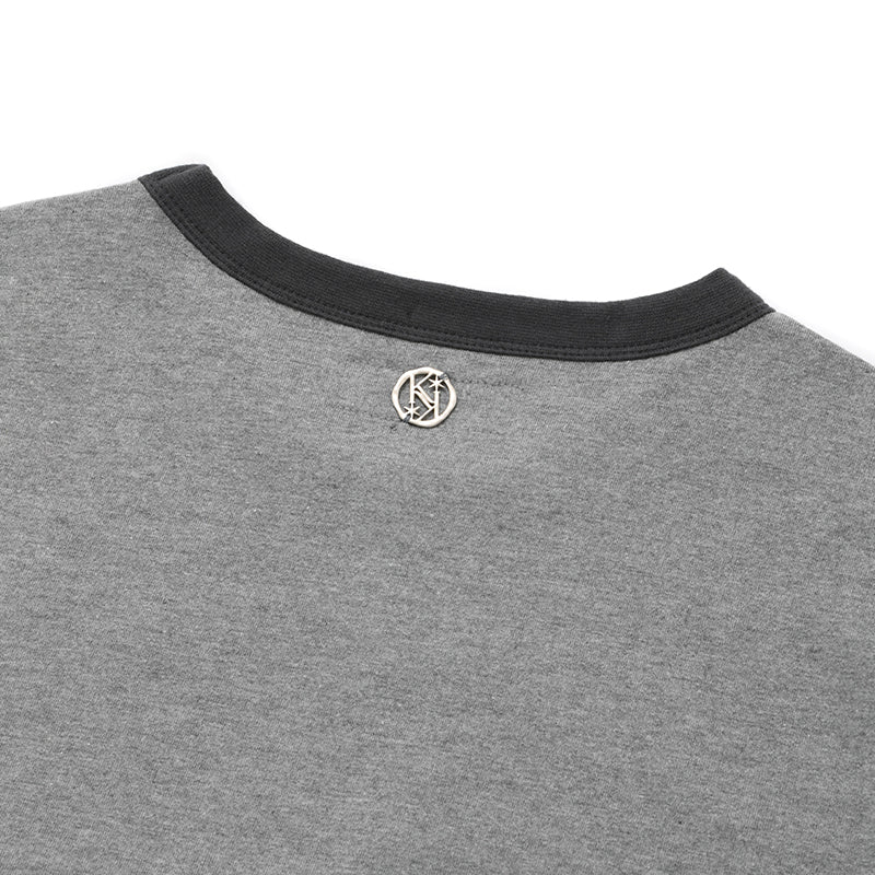 コレクショングラフィックTシャツ【メランジグレー】