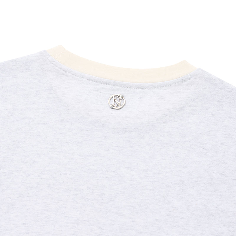 コレクショングラフィックTシャツ【メランジグレー】