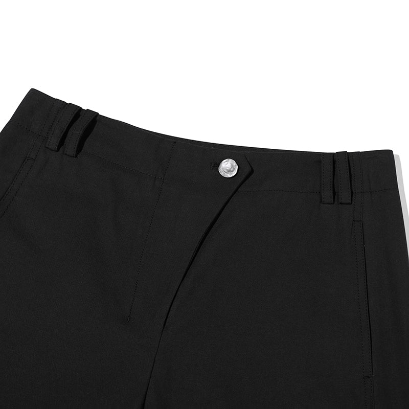 コレクションカバードフィットコットンパンツ【チャコール】