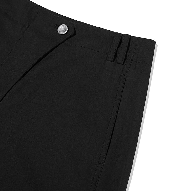 コレクションカバードフィットコットンパンツ【チャコール】