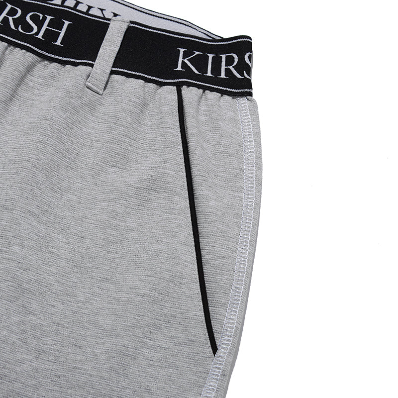 ドゥードゥルチェリーハーフバンディングパンツ【メランジグレー】