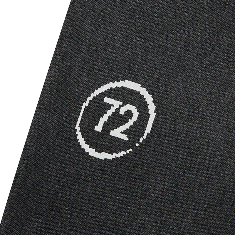 ドゥードゥルチェリープラネットデニムパンツ【ブラック】