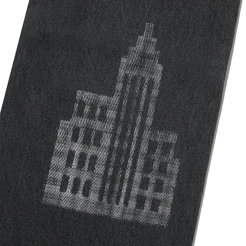 ドゥードゥルチェリープラネットデニムパンツ【ブラック】