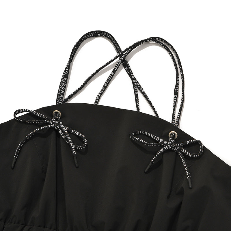 アウトドアバルーンウーブンドレス【ブラック】