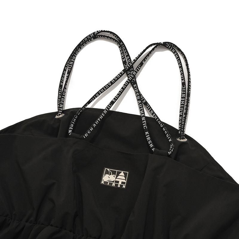 アウトドアバルーンウーブンドレス【ブラック】