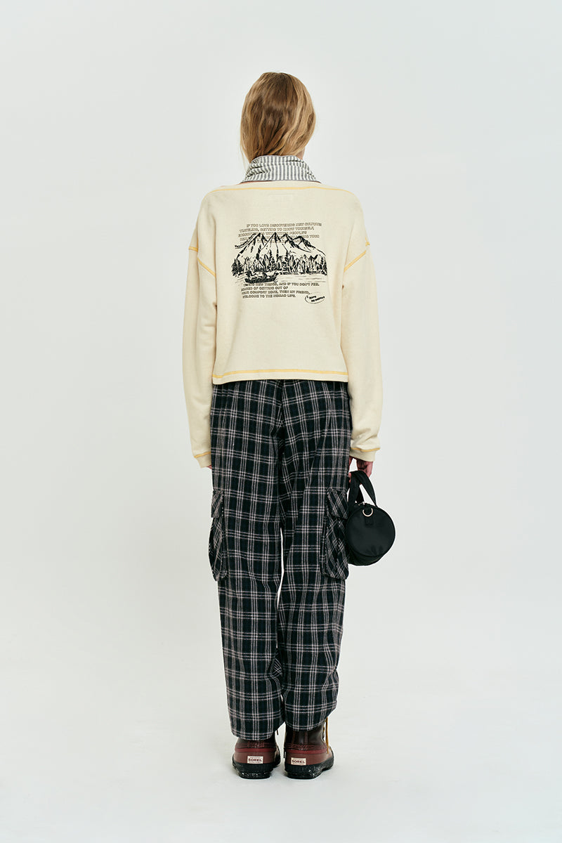 ノマドグラフィックスウェット【サンド】