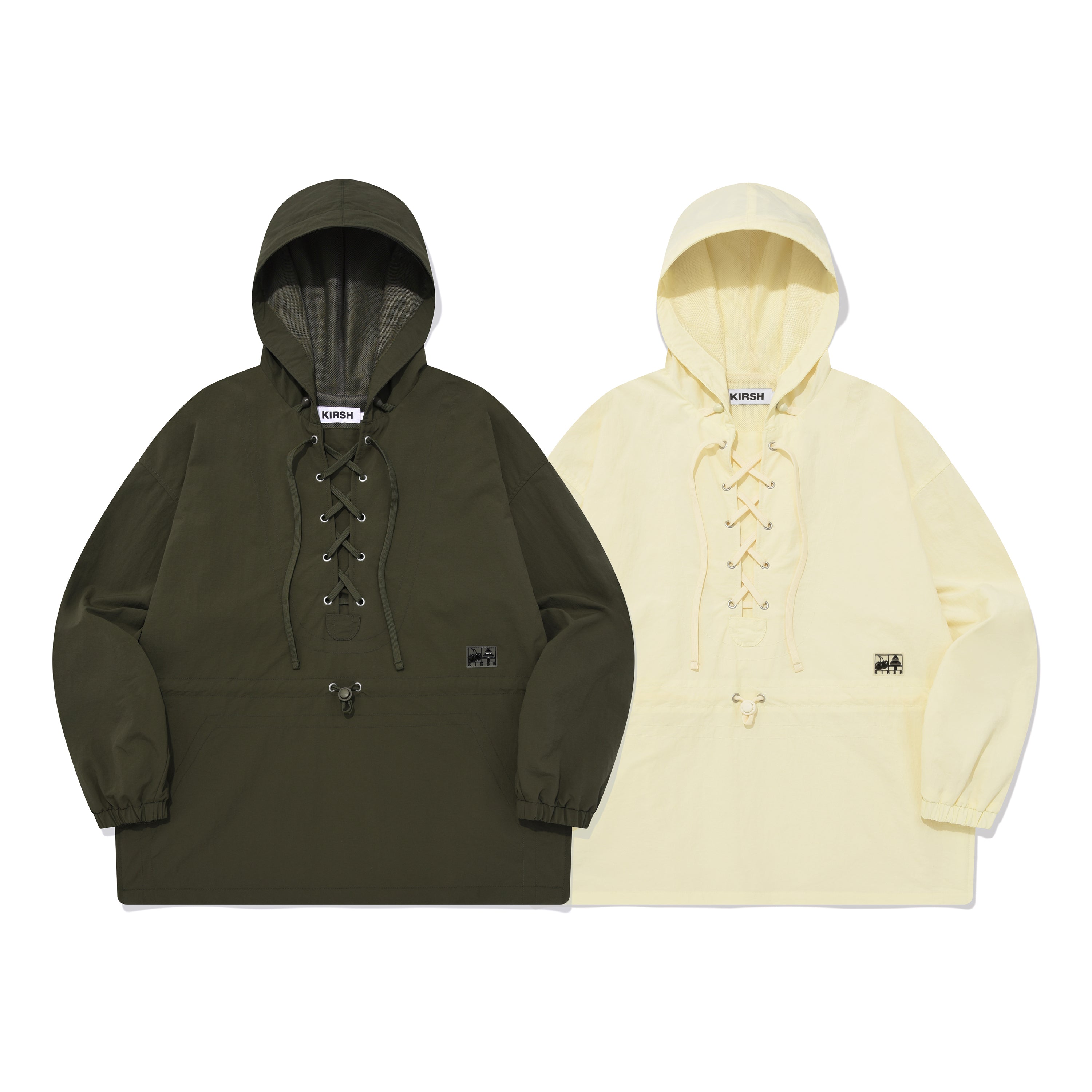 チェリーボヘミアンフーディーアノラック【アイボリー】