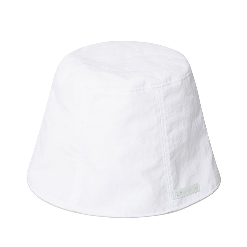 キルシーチェリーリバーシブルリンクルバケットハット【ホワイト】