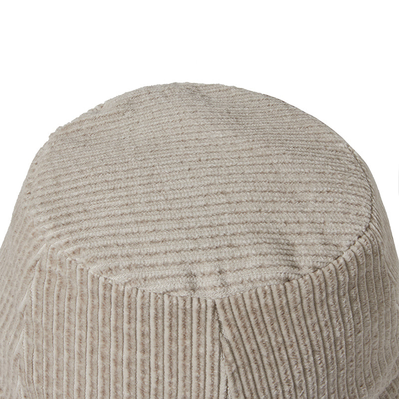 チェリーリバーシブルファーバケットハット【アイボリー】