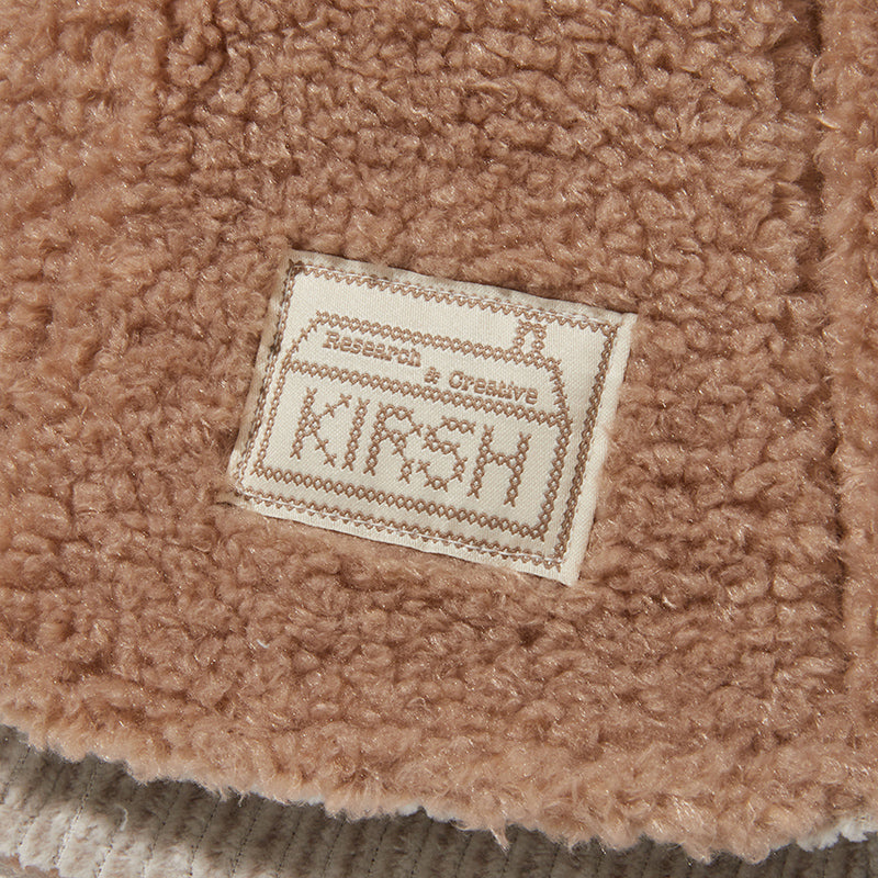 チェリーリバーシブルファーバケットハット【アイボリー】