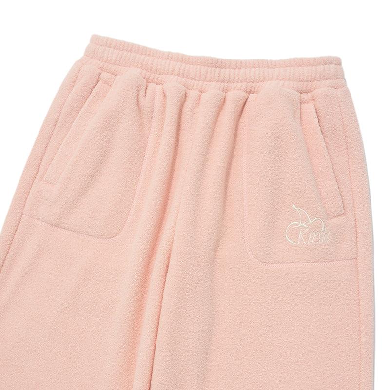 チェリーテリージョガーパンツ【サーモン】