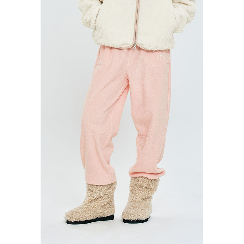 チェリーテリージョガーパンツ【サーモン】