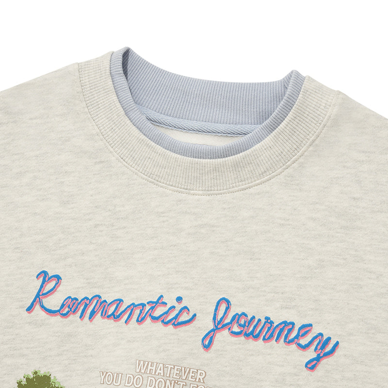 ボヘミアングラフィックスウェット【オートミール】