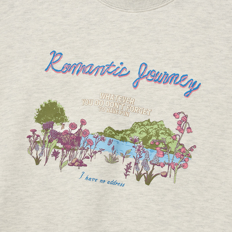 ボヘミアングラフィックスウェット【オートミール】