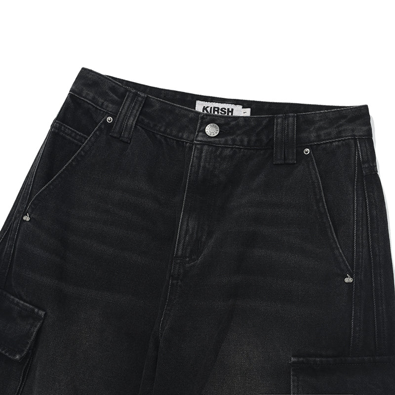 ヴィンテージワイドフィットデニムパンツ【ブルー】