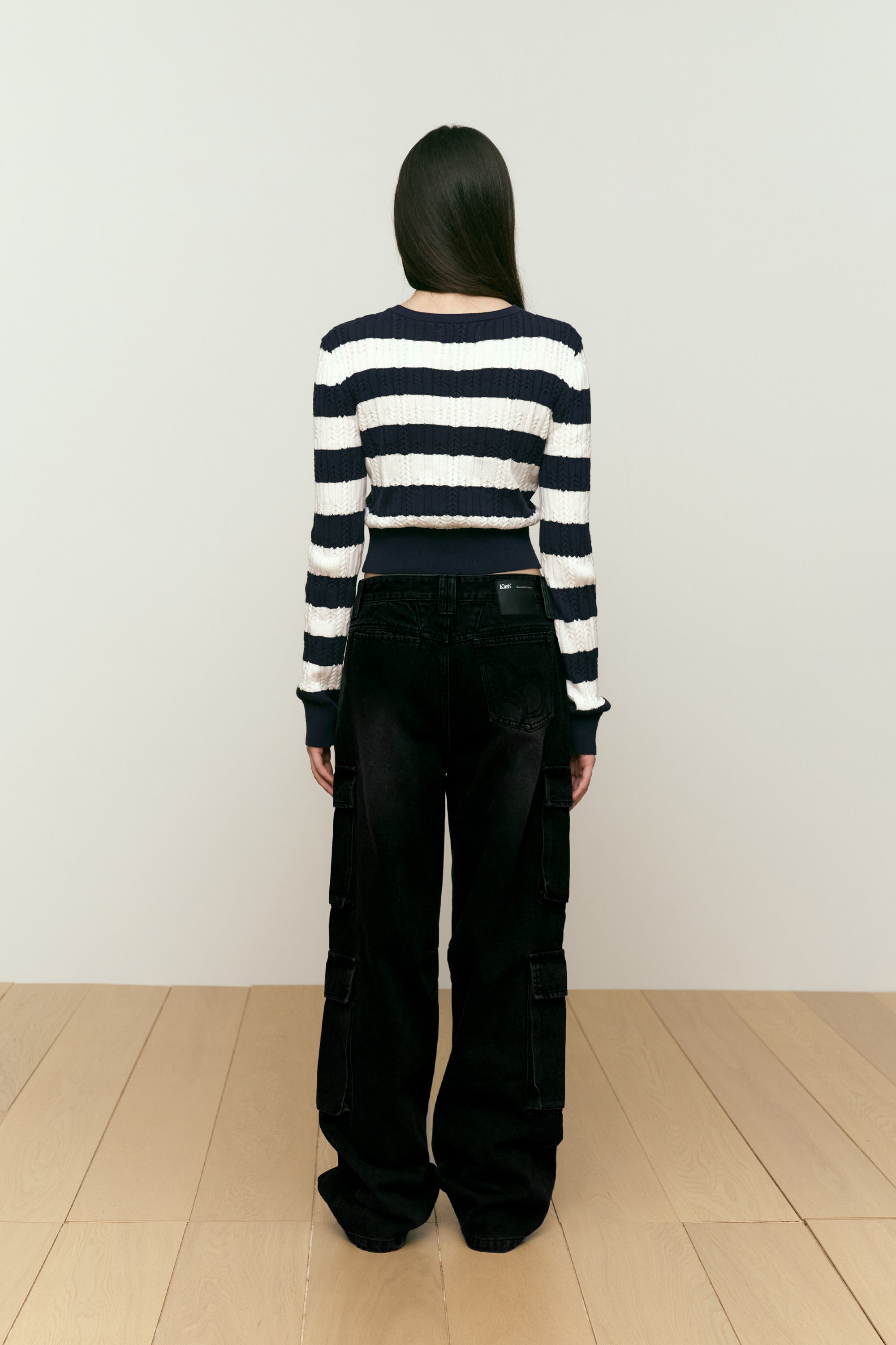 ヴィンテージワイドフィットデニムパンツ【ブルー】